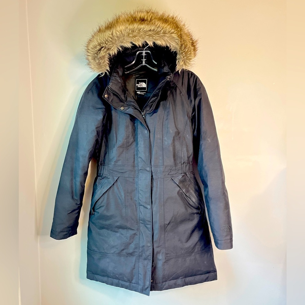 The North Face Arctic Down Parka in Black DryVent 550 XS